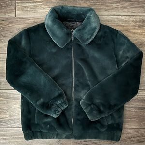 Hollister Faux Fur Jacket